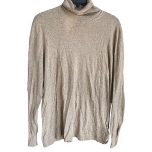 Scotch & Soda Amsterdam Couture Beige Turtleneck Sweater – Effortlessly Chic